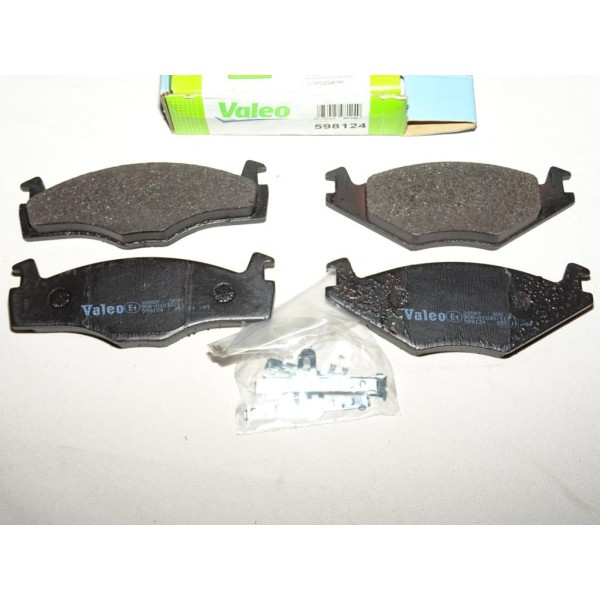 Jeux 4 plaquettes de frein avant montage vag 598124 pour seat cordoba 1 ibiza 2 volkswagen golf 1 2 3 jetta 1 2 passat B2 B3 pol