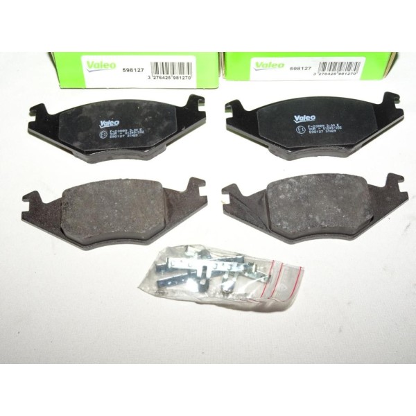 Jeux 4 plaquettes de frein avant montage vag 598127 pour seat cordoba 1 ibiza 2 volkswagen golf 2 jetta 2 passat B2 B3 polo 2