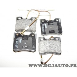 Jeux 4 plaquettes de frein avant montage teves 598030 pour citroen AX peugeot 106 mega club