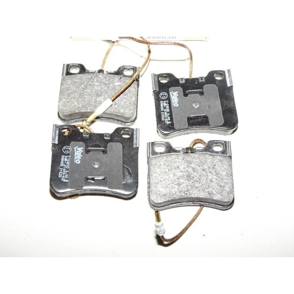 Jeux 4 plaquettes de frein avant montage teves 598030 pour citroen AX peugeot 106 mega club