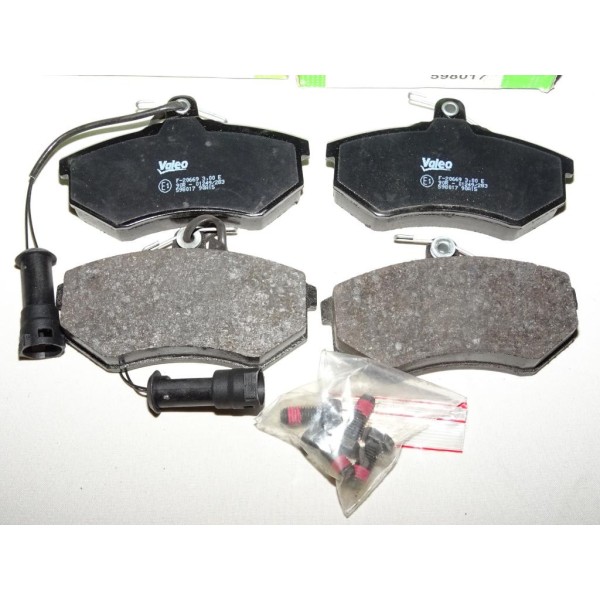 Jeux 4 plaquettes de frein avant montage lucas 598017 pour audi 80 90 100 200 quattro coupé cabriolet