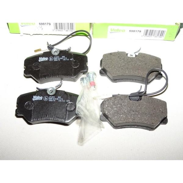 Jeux 4 plaquettes de frein avant montage girling 598179 pour peugeot 405 dont break