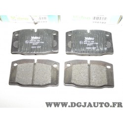 Jeux 4 plaquettes de frein avant montage AC delco 598182 pour opel omega A rekord D E vectra A corsa A manta B