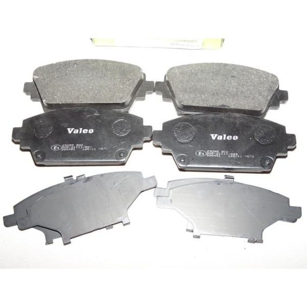 Jeux 4 plaquettes de frein avant montage girling 598451 pour nissan almera tino V10 primera P12 WP12