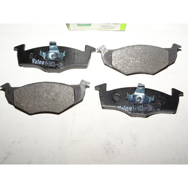 Jeux 4 plaquettes de frein avant montage volkswagen 598403 pour volkswagen golf 3 vento polo lupo seat ibiza 2 cordoba toledo