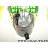 Filtre à carburant gazoil WK939/15 pour nissan x-trail T30 cabstar F24 NT400 DCI