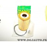 Filtre à huile HU610X pour mercedes classe A vaneo W168 W414 1.6 1.9 essence A140 A160 A190 A210