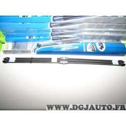 Paire balais essuie glace 2x 650mm souple silencio xtrm valeo VM433 574381 pour citroen xsara picasso partir de 09/2005