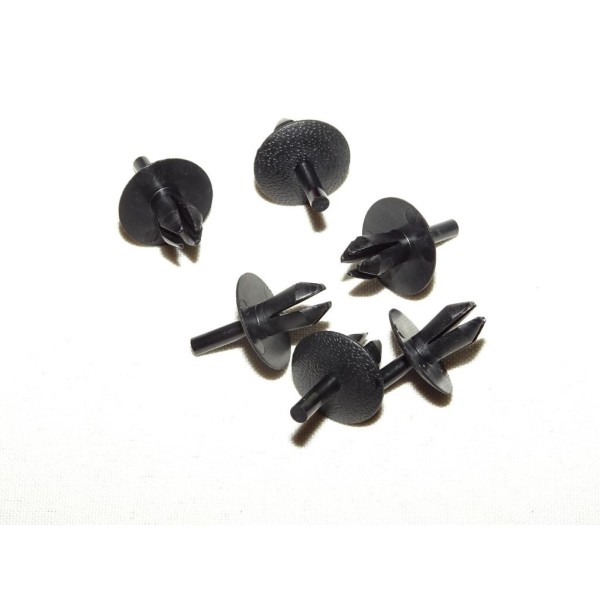 Lot 4 agrafes rivet taquet fixation element parechocs avant 3923475 pour volvo S40 V40 de 2000 à 2004