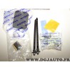 Kit agrafes interieur portiere panneau de porte 274369 pour volvo S40 V40 de 2000 à 2004