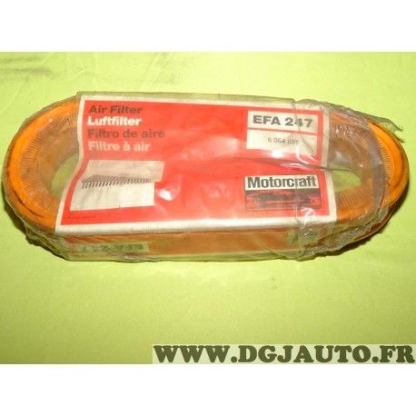 Filtre à air 6064881 pour ford fiesta 2 escort 3 orion 1 1.6 essence dont XR2