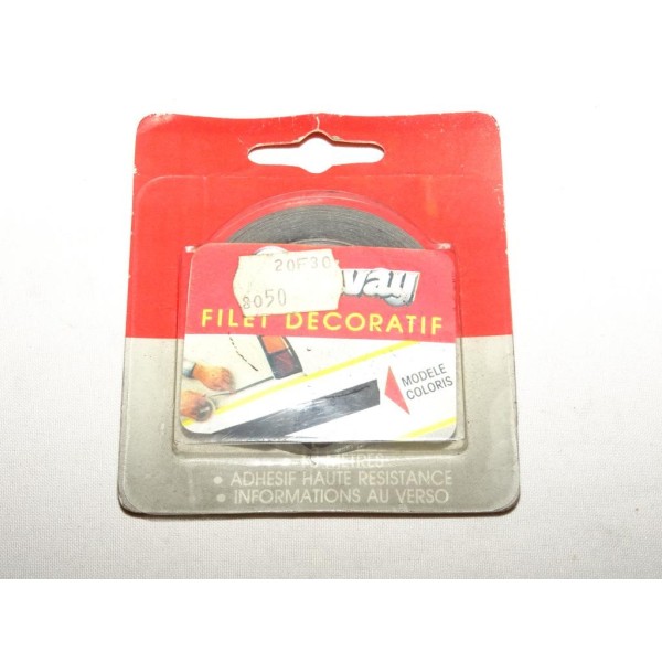 Rouleau bande decoration autocollante aile porte portiere parechocs 501610 (stock époque)