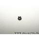 Lot 7 agrafes prisonnier fixation element revetement 1136241 pour volvo