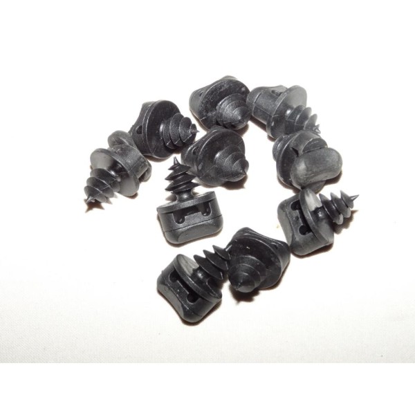 Lot 5 vis agrafe bouton fixation revetement 327911 pour volvo