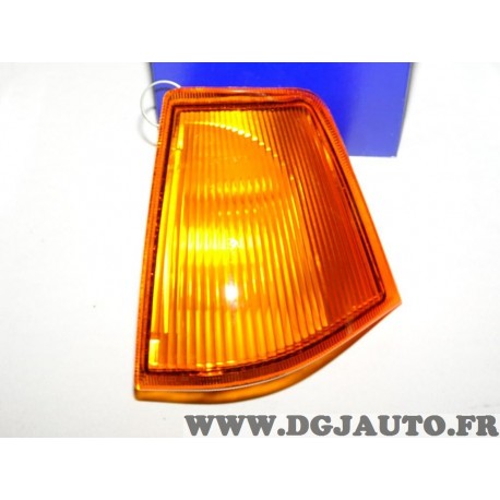 Feu clignotant vitre orange avant gauche 3417382 pour volvo 440 de 1989 à 1991