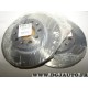 Paire disques de frein arriere plein 278mm diametre 51964082 pour fiat 500X partir de 2015 jeep renegade partir de 2018