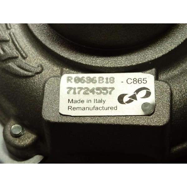 Turbo compresseur reconditionné à neuf 71724557 pour fiat lancia alfa romeo