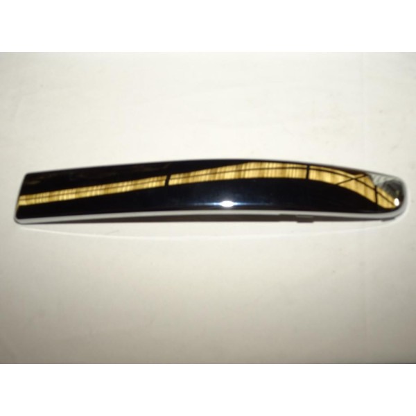 Moulure baguette chrome parechocs pare-chocs avant gauche 735455057 pour fiat 500 partir de 2007