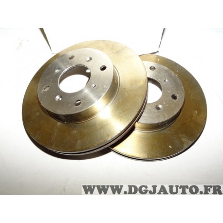 Paire disques de frein avant ventilé 262mm diametre 9004522J pour honda legend HS KA civic MA MB MG MGR rover 800 820 825 827