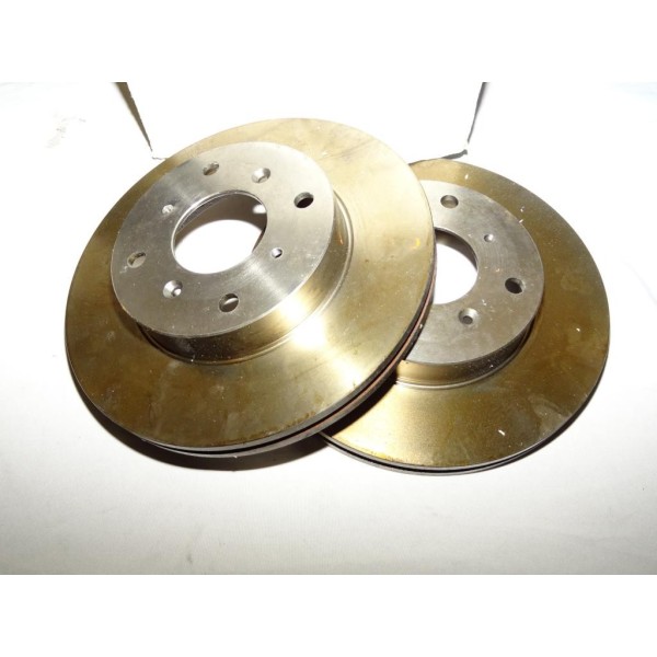 Paire disques de frein avant ventilé 262mm diametre 9004522J pour honda legend HS KA civic MA MB MG MGR rover 800 820 825 827