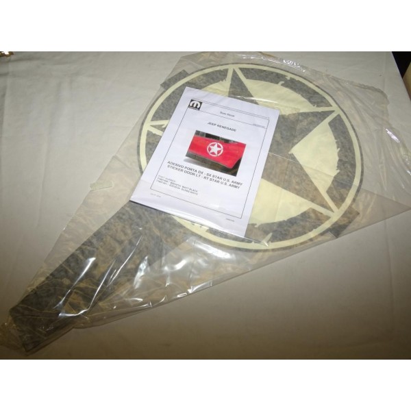 Kit autocollants decoration de porte style army 71807400 pour jeep renegade partir de 2014