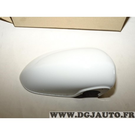 Coque calotte de retroviseur avant droite blanc casablanca 93168558 1428516 pour opel corsa D