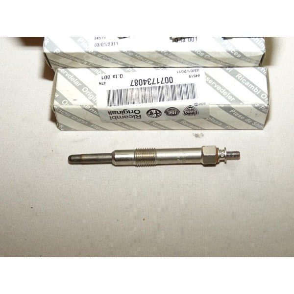 Lot 2 bougies de préchauffe 71734087 pour alfa romeo 145 146 156 166 fiat brava bravo 1 marea multipla lancia lybra kappa 1.9JTD