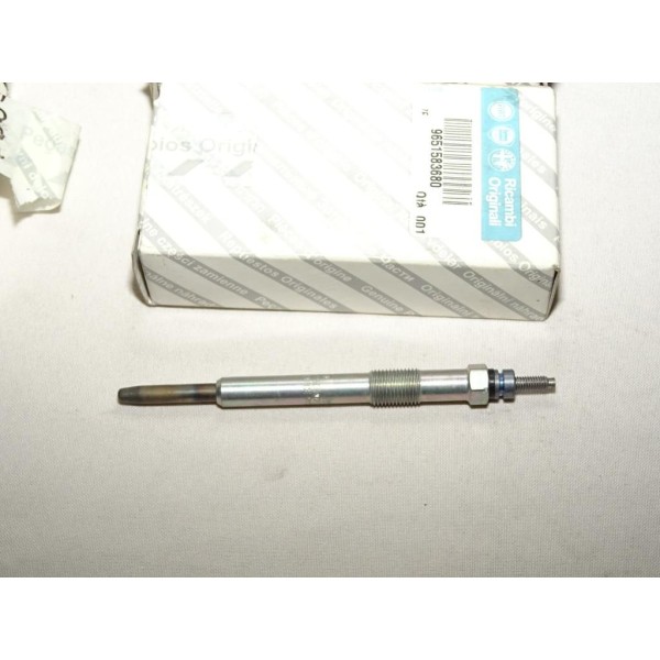 Lot 2 bougies prechauffe 9651583680 pour fiat scudo 2 II ulysse 2 II lancia phedra ford focus 2 II 2.0JTD 2.0MJTD 2.0TDCI 2.0 JT