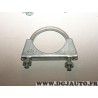 Collier serrage tuyau silencieux echappement 60mm diametre 088312 pour fiat lancia alfa romeo renault peugeot citroen opel chevr