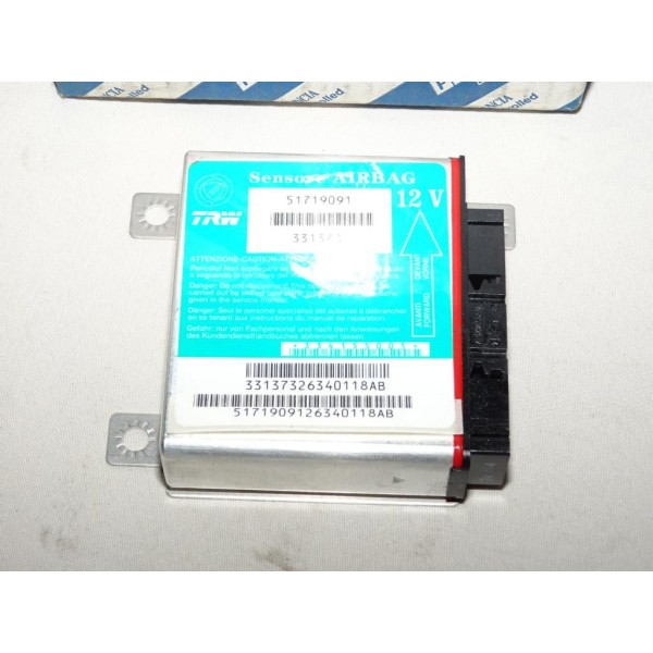 Centrale airbag boitier electronique 51719091 pour fiat punto 2 II et FL partir de 1999