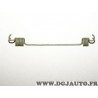 Ressort supérieur machoire de frein arriere gauche montage bendix 7618928 pour fiat punto 1 tipo tempra lancia dedra delta Y yps