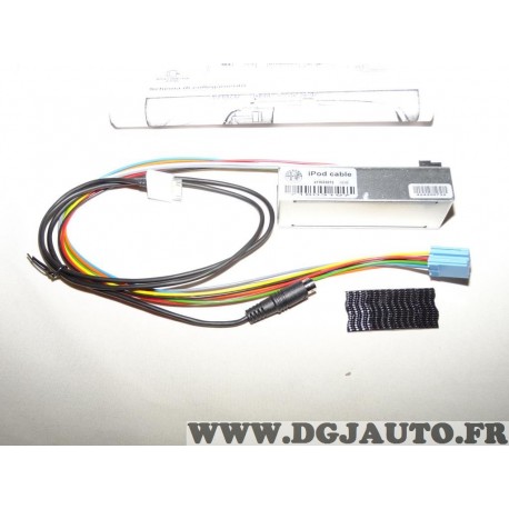 Kit branchement iphone ipod autoradio 50903120 pour alfa romeo 147 et GT