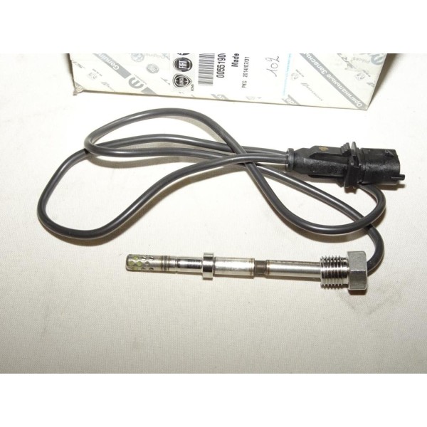 Sonde temperature gaz echappement catalyseur 55190624 pour fiat bravo 2 II 1.4 essence 1.6MJTD 1.9MJTD 2.0MJTD 1.6 1.9 2.0 MJTD 