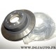 Paire de disques de frein arriere 302mm diametre plein 4615A193 pour peugeot 4008 citroen C4 aircross mitsubishi ASX outlander 2