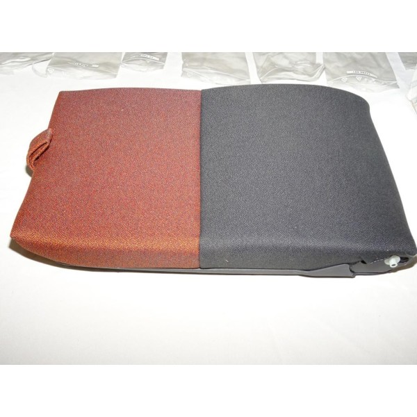 Volet plan dossier de siege central porte gobelet tissu orange 60911423 pour fiat ducato 3 III de 2006 à 2014