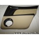 Garniture panneau de porte habillage portiere arriere droite cuir beige 156053087 pour alfa romeo 156 de 2001 à 2005