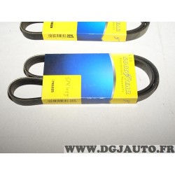 1 Courroie accesoire 5PK1025 pour citroen AX BMW X5 E53 mazda 626 MX5 opel astra G GT peugeot 106 toyota celica T200