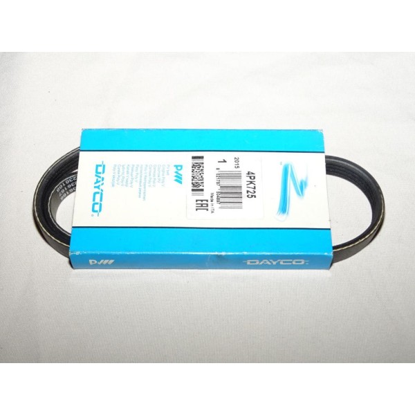 Courroie accessoire 4PK725 pour dacia logan sandero nissan bluebird micra 2 II prairie peugeot 205 renault kangoo subaru justy t