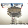 Jeux 4 plaquettes de frein avant montage girling 400516 pour mercedes classe C W202 