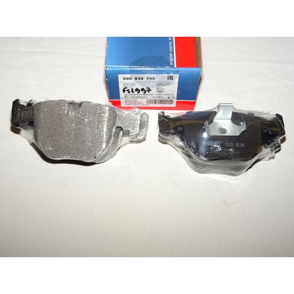 Jeux 4 plaquettes de frein avant montage teves 500834 pour BMW E38 E39 E53 serie 5 7 X5 alpina B10