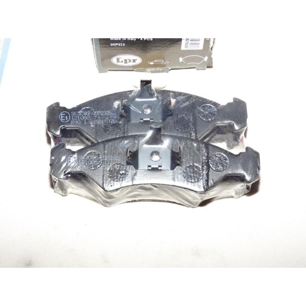 Jeux 4 plaquettes de frein avant montage teves 05P232 pour ford fiesta 1 2 I II