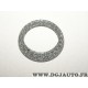 Bague joint metallique tuyau silencieux echappement 094007 pour citroen BX 1.4 essence