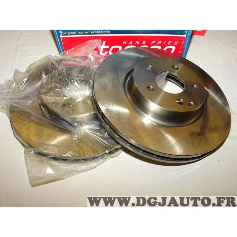 Kit De 2 Disques De Frein Avant Ventilés - Diamètre 294 Mm, 5 Trous, Pour Jeep Compass, Patriot, Peugeot 4008, Etc.