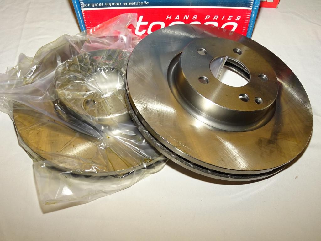 Disques de frein carbone Foré 2x avant pour Mercedes R230 SL350 3.7 M112 Delphi