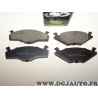 Jeux 4 plaquettes de frein avant montage volkswagen 05P591 pour seat cordoba 1 ibiza 2 II volkswagen polo 3 III