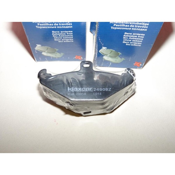 Jeux 4 plaquettes de frein arriere montage brembo 24808Z pour renault laguna 1 safrane espace 3 III