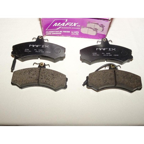 Jeux 4 plaquettes de frein avant montage lucas PL025 pour citroen C25 peugeot J5 alfa romeo AR6 fiat ducato talento