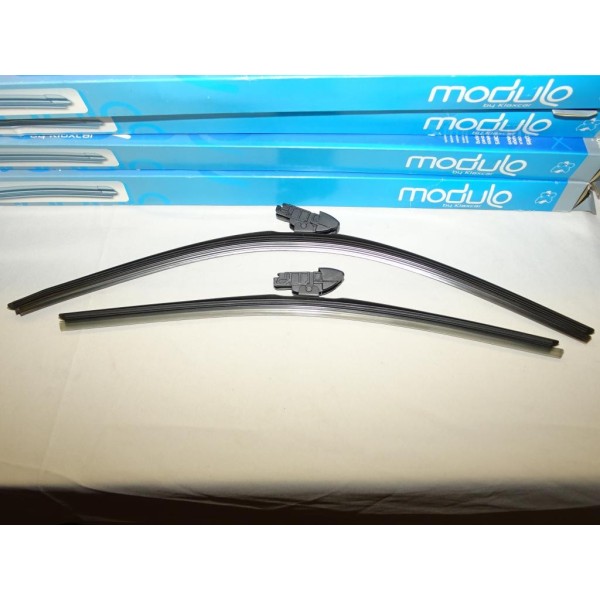 Paire balais essuie glace avant souple modulo 600mm + 480mm 33971Z pour audi A3 partir de 2004