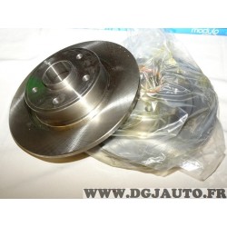 Paire disques de frein arriere plein 274mm diametre sans roulement BS6280 pour renault laguna 2 II