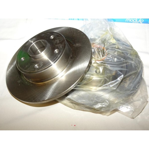 Paire disques de frein arriere plein 274mm diametre sans roulement BS6280 pour renault laguna 2 II